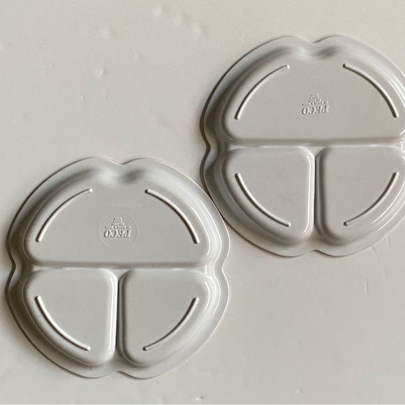 Peco Child's Melamine Divided Plates Trains Boats Airplanes Vintage 1984 Dish - Picture 9 of 16